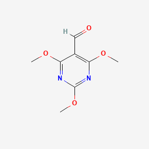 2,4,6-Trimethoxypyrimidine-5-carbaldehyde
