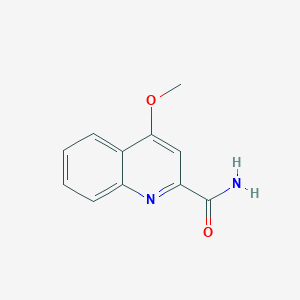 4-Methoxyquinoline-2-carboxamide