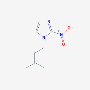 1H-Imidazole, 1-(3-methyl-2-butenyl)-2-nitro-