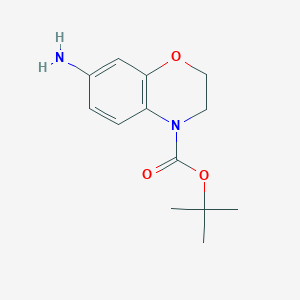 tert-Butyl 7-amino-2H-benzo[b][1,4]oxazine-4(3H)-carboxylate