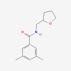 molecular formula C14H19NO2 B8763079 N-tetrahydrofurfuryl-3,5-dimethylbenzamide 