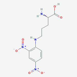 molecular formula C11H14N4O6 B087631 2,4-Dinitrophenylornithine CAS No. 10457-27-9