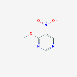 molecular formula C5H5N3O3 B8763125 4-Methoxy-5-nitropyrimidine 