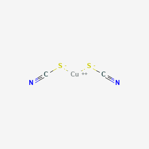 molecular formula C2CuN2S2 B8763423 Copper;dithiocyanate 