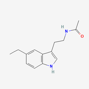 N-[2-(5-Ethyl-1H-indol-3-yl)ethyl]acetamide