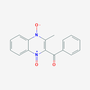 Methanone, (3-methyl-1,4-dioxido-2-quinoxalinyl)phenyl-