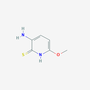 3-Amino-6-methoxypyridine-2(1H)-thione