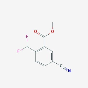 Methyl 5-cyano-2-(difluoromethyl)benzoate