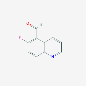 6-Fluoroquinoline-5-carbaldehyde