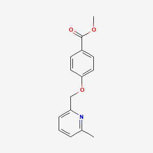 Methyl 4-[(6-methylpyridin-2-yl)methoxy]benzoate