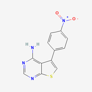 5-(4-Nitrophenyl)thieno[2,3-d]pyrimidin-4-amine