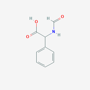 molecular formula C9H9NO3 B8763885 (R)-2-Formamido-2-phenylacetic acid 