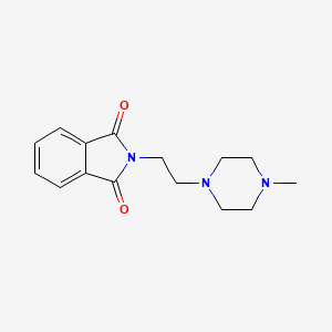 2-[2-(4-Methylpiperazin-1-yl)ethyl]isoindole-1,3-dione