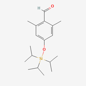 2,6-Dimethyl-4-(triisopropylsiloxy)benzaldehyde