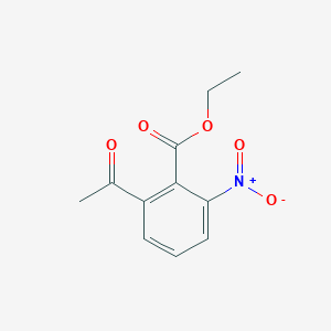 Ethyl 2-acetyl-6-nitrobenzoate
