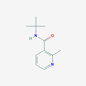 molecular formula C11H16N2O B8764293 N-tert-Butyl-2-methylpyridine-3-carboxamide CAS No. 923563-42-2