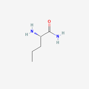 (2S)-2-aminopentanamide