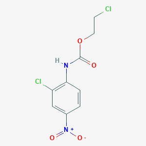 2-chloroethyl N-(2-chloro-4-nitrophenyl)carbamate