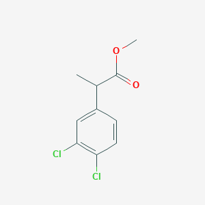 Benzeneacetic acid, 3,4-dichloro-alpha-methyl-, methyl ester