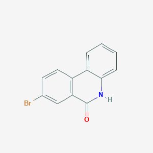 molecular formula C13H8BrNO B8764602 8-Bromophenanthridin-6-ol CAS No. 26689-66-7