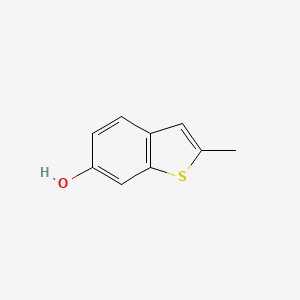 molecular formula C9H8OS B8764622 2-Methylbenzo[b]thiophen-6-ol 