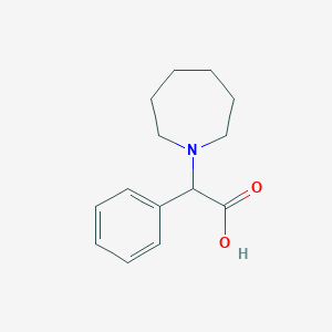 2-(Azepan-1-YL)-2-phenylacetic acid