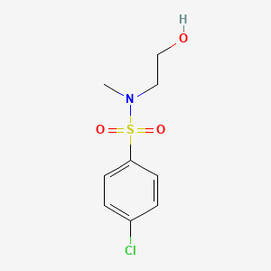 Benzenesulfonamide, 4-chloro-N-(2-hydroxyethyl)-N-methyl-