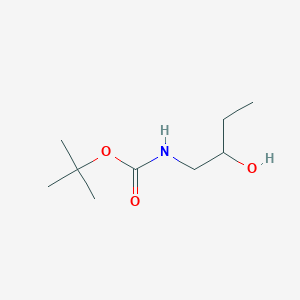 molecular formula C9H19NO3 B8764681 Tert-butyl N-(2-hydroxybutyl)carbamate 