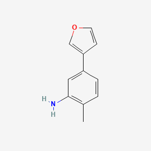 5-(Furan-3-yl)-2-methylaniline