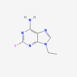 9-Ethyl-2-iodo-9H-purin-6-amine