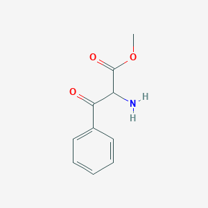 2-Amino-3-oxo-3-phenylpropionic acid methylester