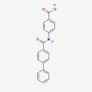 4-(4-Biphenylylcarbonylamino)benzoic acid