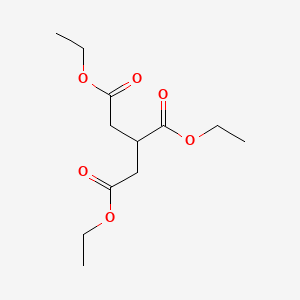 molecular formula C12H20O6 B8764812 Triethyl propane-1,2,3-tricarboxylate CAS No. 1188-22-3