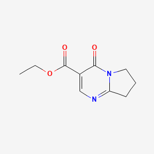 Ethyl 4-Oxo-4,6,7,8-tetrahydropyrrolo[1,2-a]pyrimidine-3-carboxylate