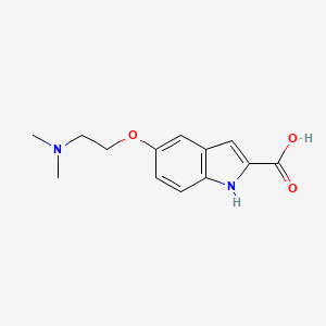 5-(2-(Dimethylamino)ethoxy)-1H-indole-2-carboxylic acid