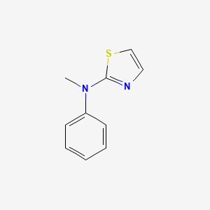 molecular formula C10H10N2S B8764906 2-(N-Methyl-N-phenylamino)thiazole 