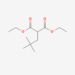 molecular formula C12H22O4 B8764946 Diethyl(2,2-dimethylpropyl)propanedioate CAS No. 53561-63-0