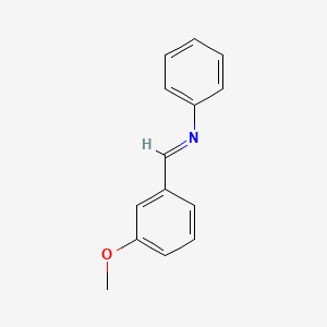 N-(3-Methoxybenzylidene)aniline