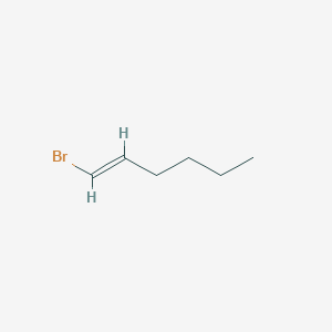 molecular formula C6H11Br B087650 1-Bromo-1-hexene CAS No. 13154-13-7