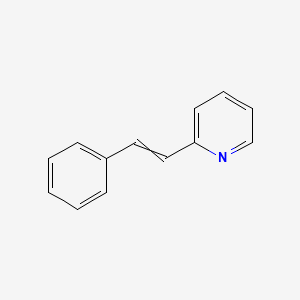 molecular formula C13H11N B8765038 2-Styrylpyridine 