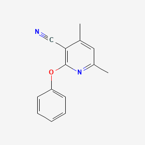 4,6-Dimethyl-2-phenoxy-nicotinonitrile