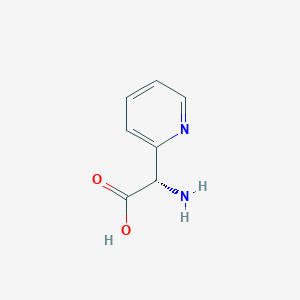 molecular formula C7H8N2O2 B087652 (S)-2-Amino-2-(pyridin-2-YL)acetic acid CAS No. 1228568-37-3