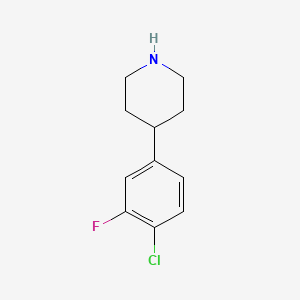 4-(4-Chloro-3-fluorophenyl)piperidine