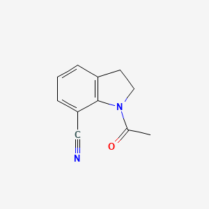 1-Acetylindoline-7-carbonitrile