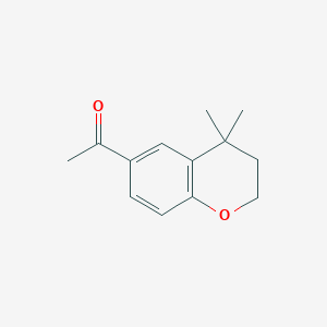 4,4-Dimethyl-6-acetylchromane