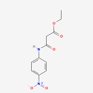 Ethyl 3-(4-nitroanilino)-3-oxopropanoate