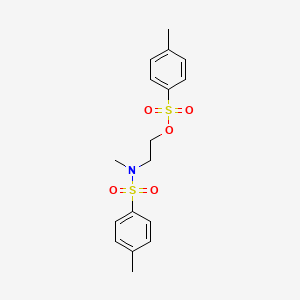 p-Toluenesulfonamide, N-(2-hydroxyethyl)-N-methyl-, p-toluenesulfonate