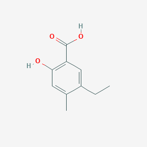 5-Ethyl-2-hydroxy-4-methylbenzoic acid