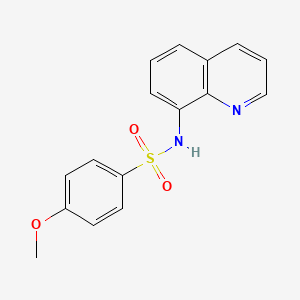 4-Methoxy-N-quinolin-8-yl-benzenesulfonamide