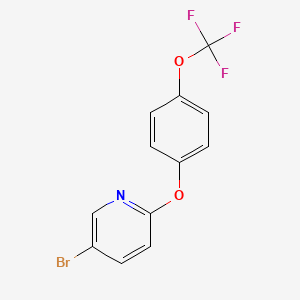 5-Bromo-2-(4-(trifluoromethoxy)phenoxy)pyridine